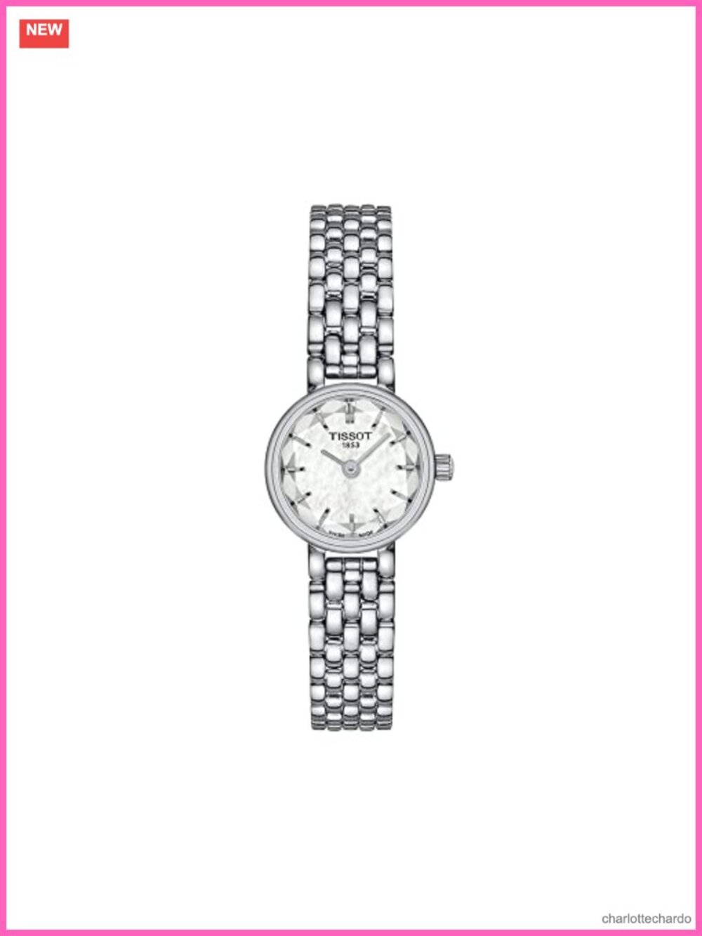 Tissot Swiss Quartz 19.5mm Mother-of-Pearl Dial Women's Watch – Stainless Steel